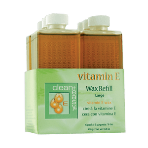 Clean & Easy Vitamin E Leg Refill 6 Pack