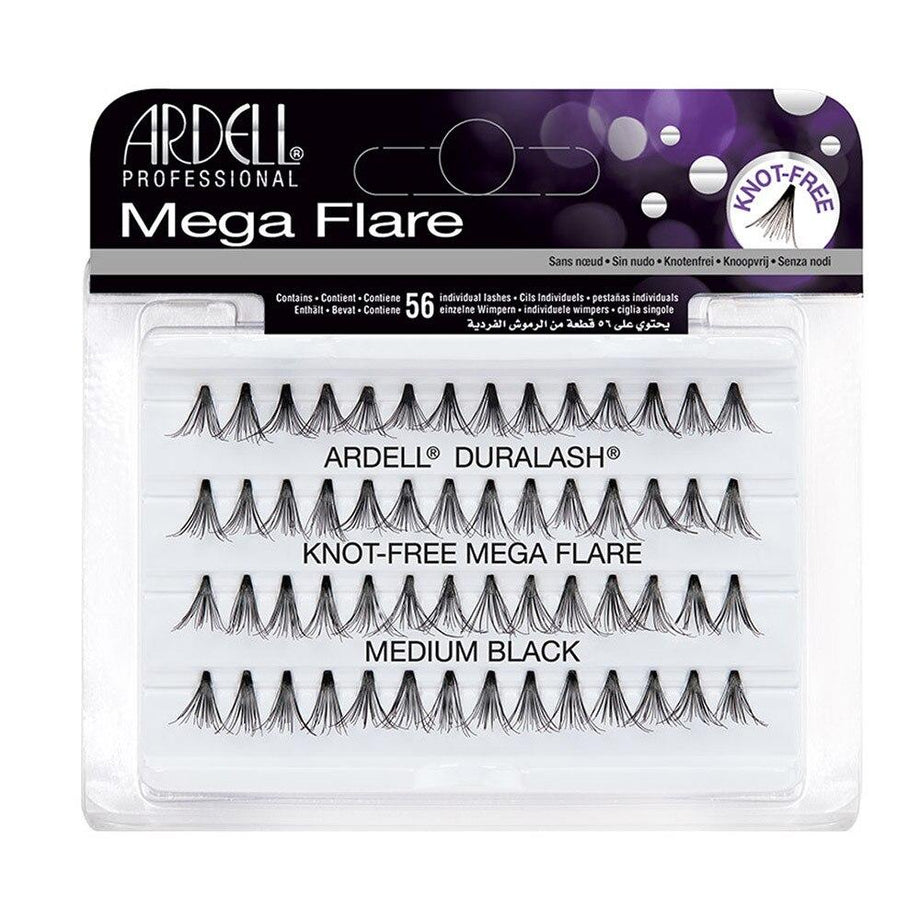 Ardell Lashes Mega Individuals Knot-Free - Medium Black