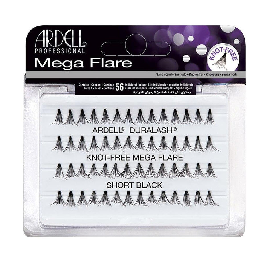 Ardell Lashes Mega Individuals Knot Free - Short Black