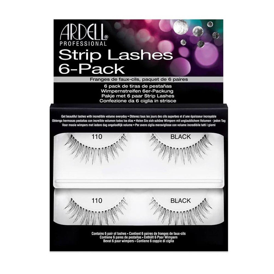 Ardell Strip Lashes 6pk 110 Black