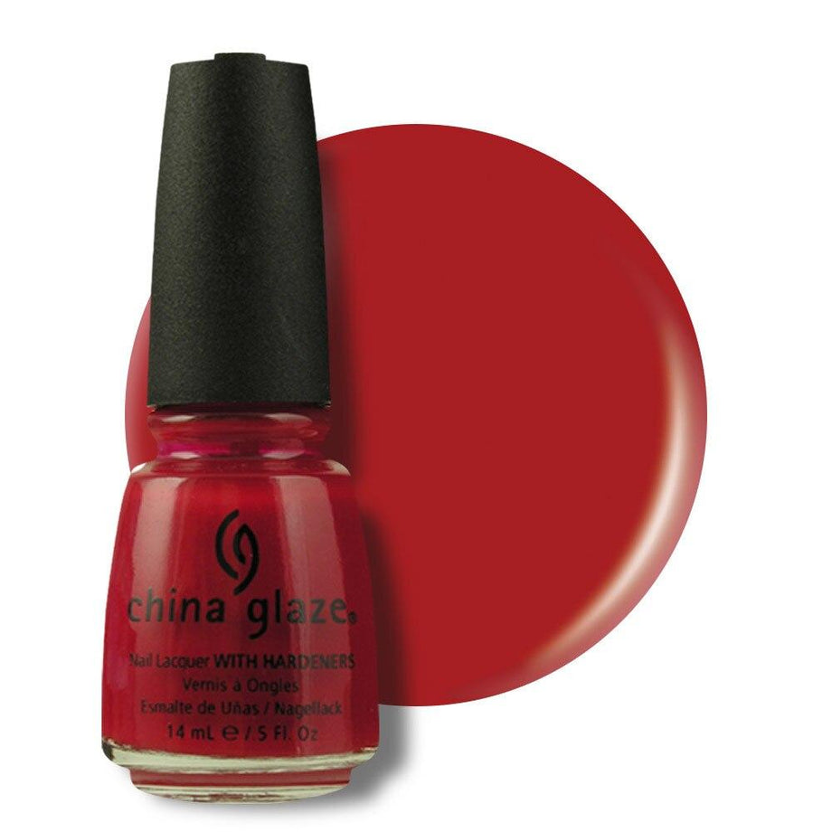 China Glaze Nail Lacquer 14ml - China Rouge