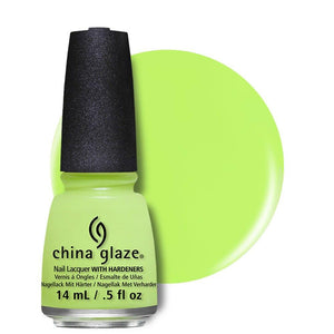 China Glaze Nail Lacquer 14ml - Grass Is Lime Greener