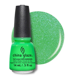 China Glaze Nail Lacquer 14ml - In the Lime Light