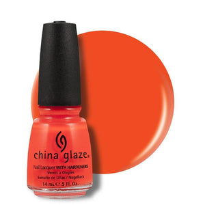 China Glaze Nail Lacquer 14ml - Orange Knockout