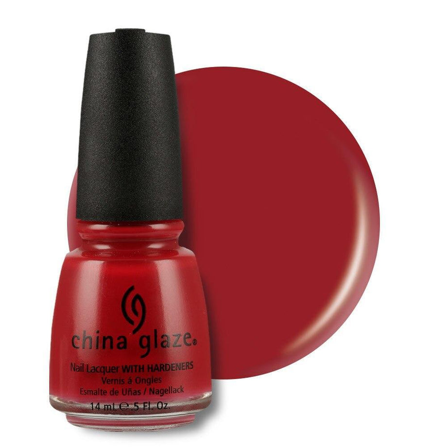 China Glaze Nail Lacquer 14ml - Salsa