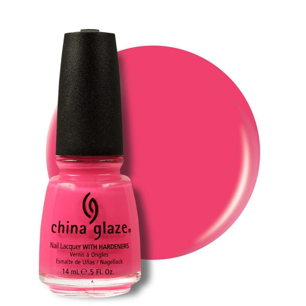 China Glaze Nail Lacquer 14ml - Shocking Pink