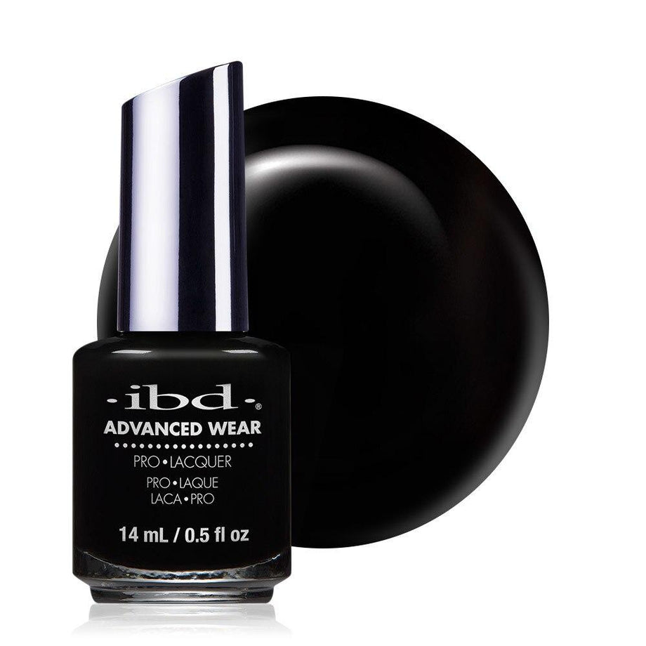 ibd Advanced Wear Lacquer 14ml - Black Lava