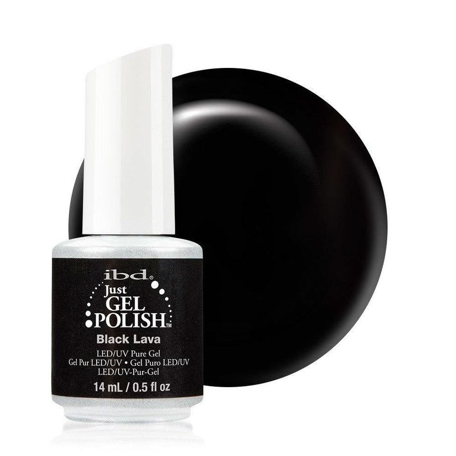 ibd Just Gel Polish 14ml - Black Lava