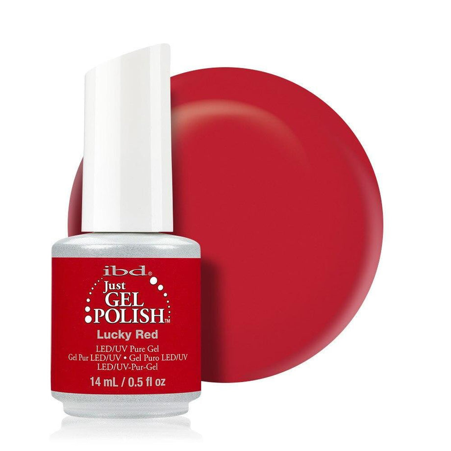 ibd Just Gel Polish 14ml - Lucky Red
