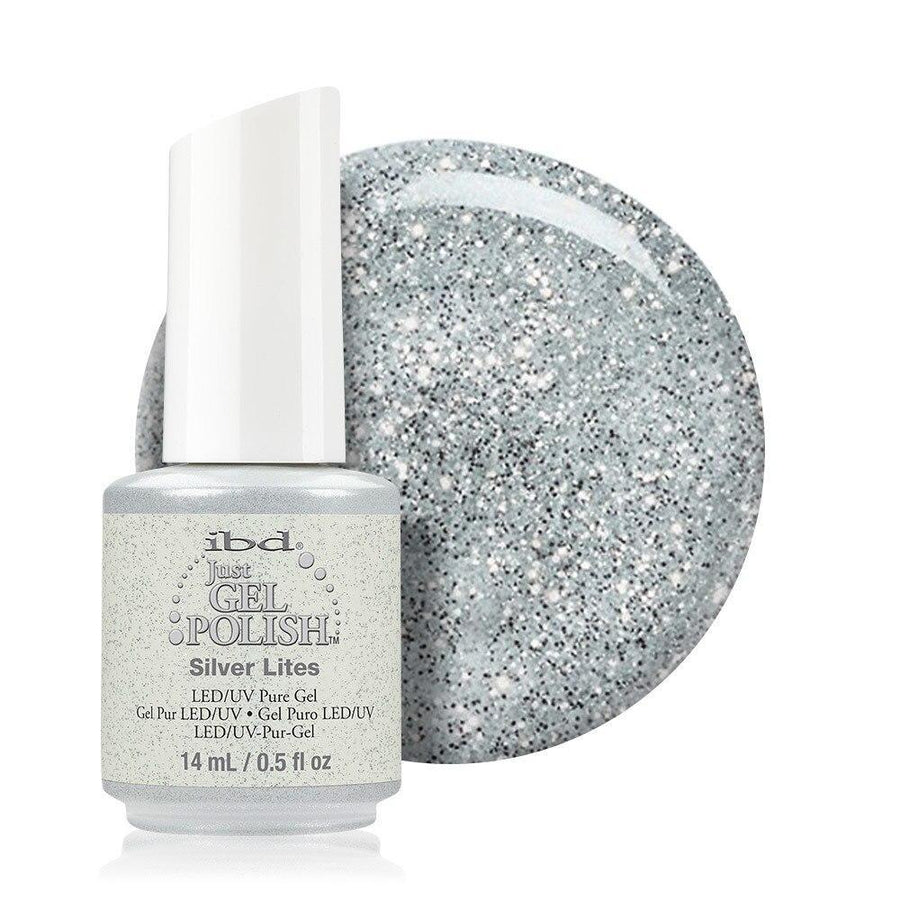 ibd Just Gel Polish 14ml - Silver Lites