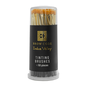 Brow Code Henna Tinting Brushes 50 pack